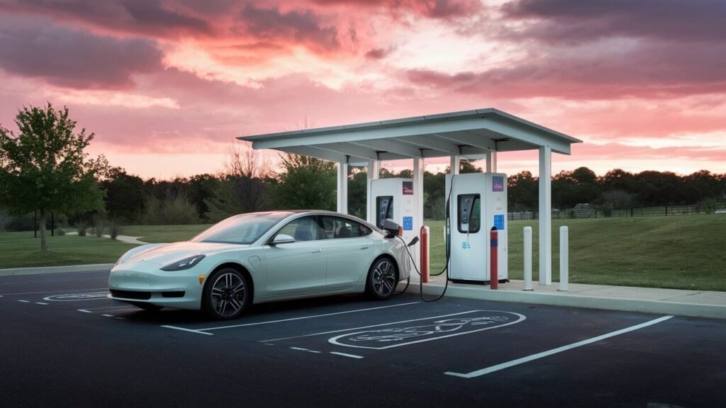 Francis Energy Charging Station in Edmond, OK